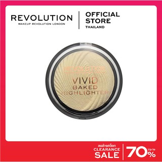 Makeup Revolution Vivid Baked Highlighter - Golden Lights