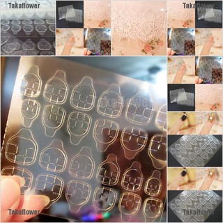 สติกเกอร์กาวติดเล็บปลอม แบบบางพิเศษ 24