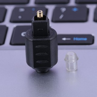 1pc อะแดปเตอร์เชื่อมต่อ Optical Toslink Male To Mini 3.5 มม. TosLink Female