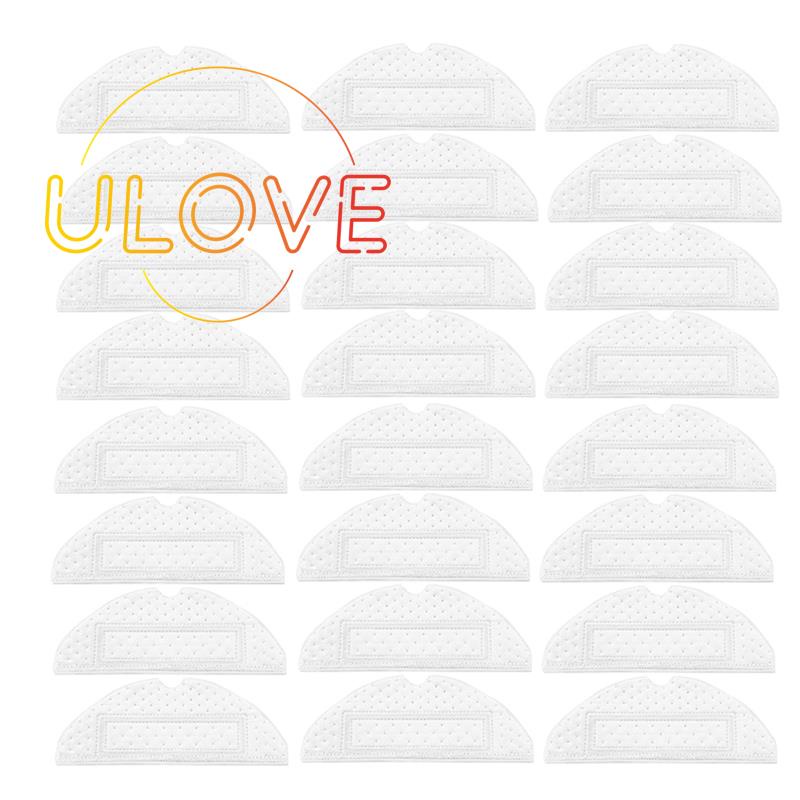 ผ้าไม้ถูพื้นสําหรับ Xiaomi Roborock S7 T7S Plus 24 ชิ้น
