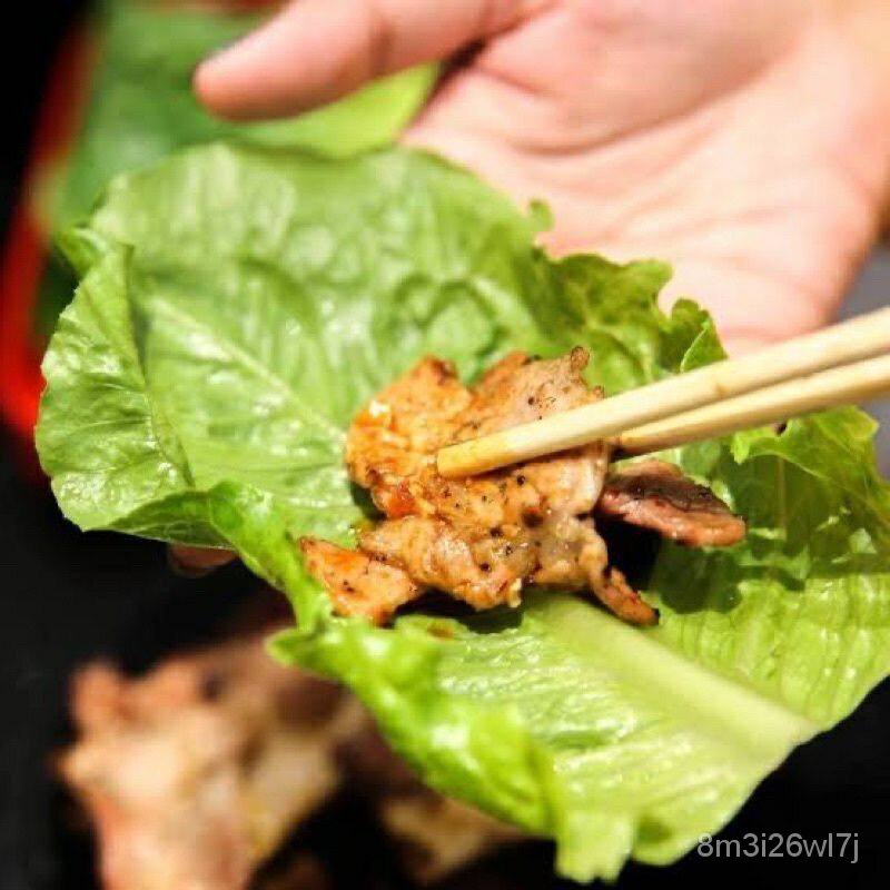 เมล็ดพืชคุณภาพสูง เมล็ดพันธุ์ ผักสลัดเกาหลี ซังชู (Lettuce Seed) บรรจุ 100 เมล็ด ใช้รับประทานคู่กับป