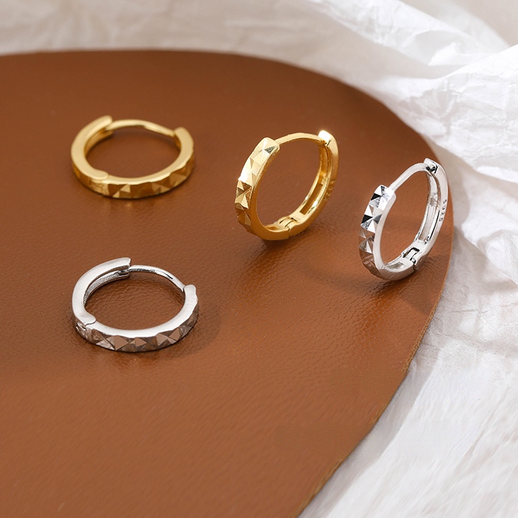 14k บุคลิกภาพ Hoop ต่างหูสําหรับผู้หญิง Lightning Earings สําหรับผู้หญิงเจาะ Earings สําหรับผู้หญิงช