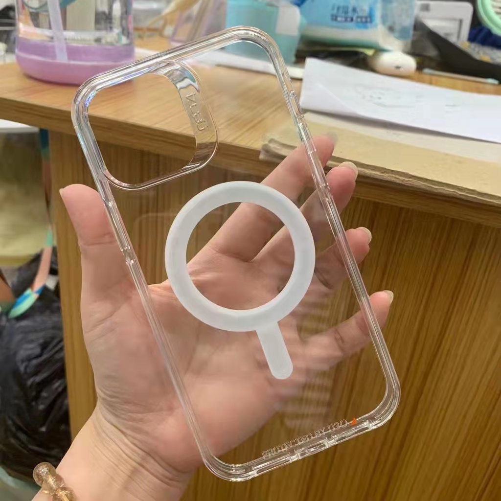 เคสโทรศัพท์ Gear4 transparent case iPhone 12  max iPhone12 mini 12 Crystal Palace Snap Case - Crystal Clear Impact tecti