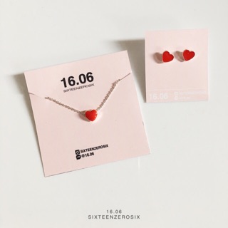 Red heart set