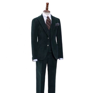 Hot Sale three piece suit for men fabric 100% wool men suit