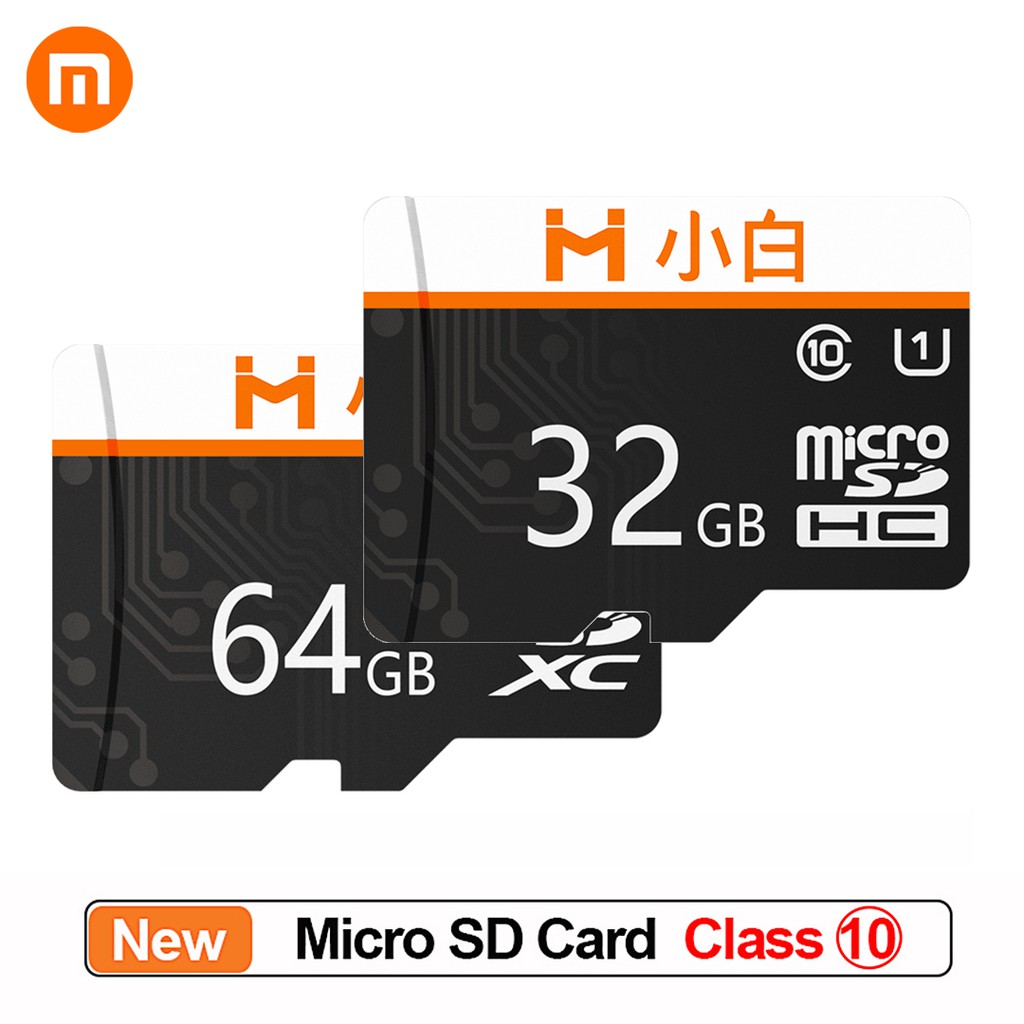Xiaomi Xiaobai Micro Sd Card 32g 95mb / S 64 G Max 100 Mb / S การ์ดหน่วยความจําสําหรับแล็ปท็อปโทรศัพท์มือถือ