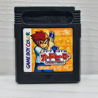 ตลับแท้ [GBC] [0044] Trade &amp; Battle Card Hero (Japan) (DMG-AHHJ) Gameboy Game Boy Color เกมบอย