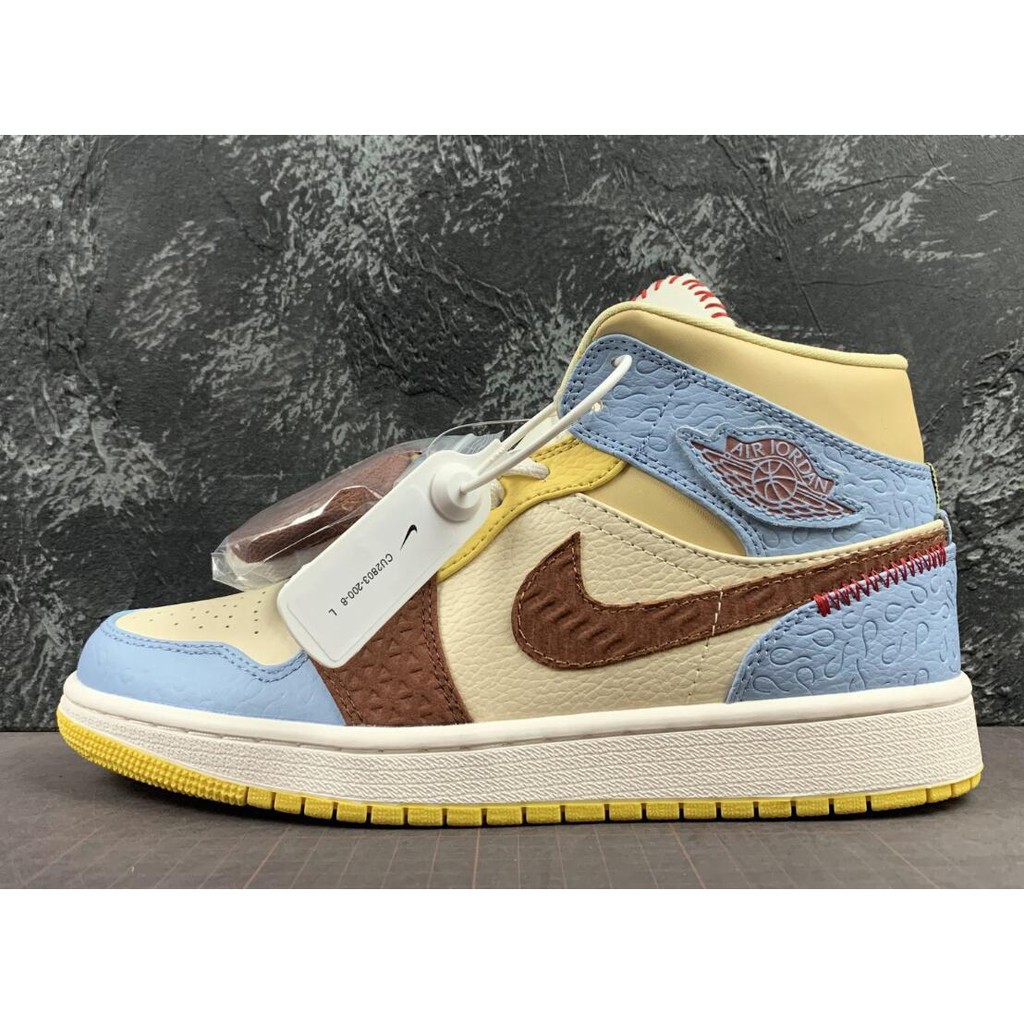 nike air jordan 1 mid fearless maison chateau rouge