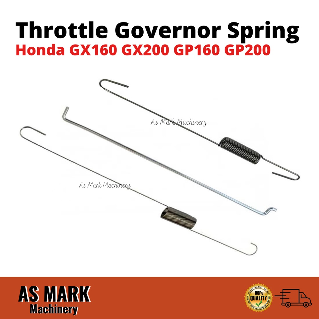 Honda GX160 คันเร่ง Governor Springs คาร์บูเรเตอร์โลหะสปริงเปลี่ยน Ogawa GX200 GP160 GP200