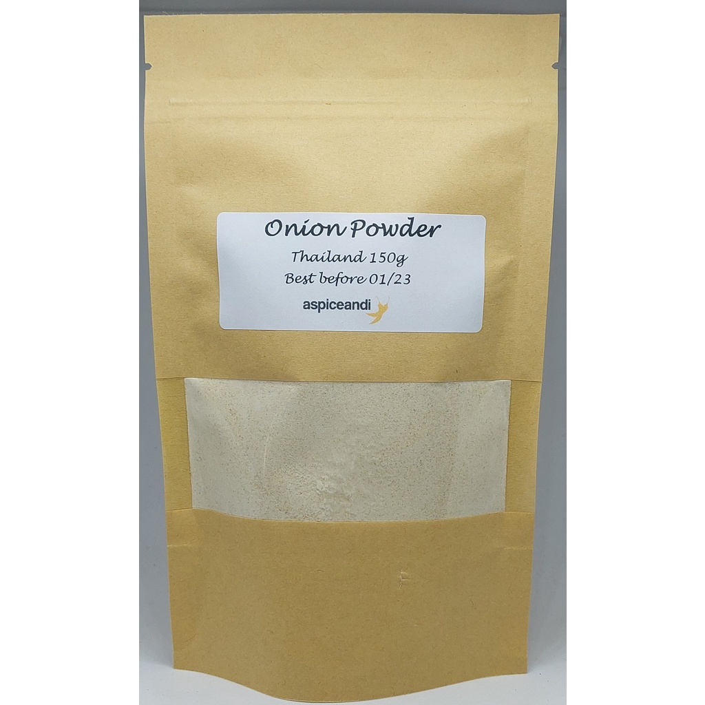 ผงหัวหอม Onion Powder 150g Bag Aspiceandi