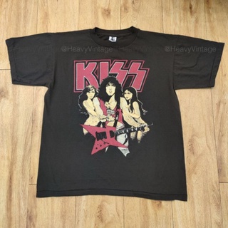 เสื้อยืดผ้าฝ้าย KISS LIFE IS LIKE SEX [FADE] เสื้อวง เสื้อทัวร์ เสื้อยืด ผ้าฟอกเฟด