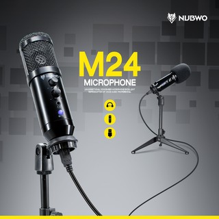 ไมโครโฟน NUBWO M24 CONDENSER MICROPHONE