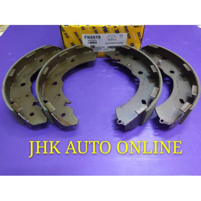 BRAKE SHOE TRITON / D-MAX RT50 FBK FK6819