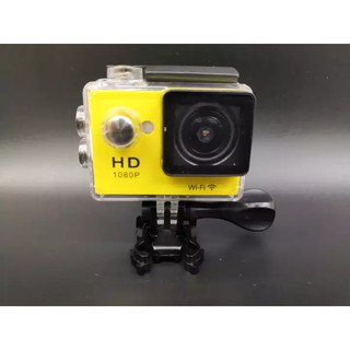 กล้องกันน้ำ/กันกระแทก (Action Camera)1080p WiFi Sports Action Camera