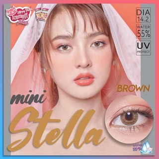 ค่าสายตา -5.50 ถึง -10.00 Kitty Kawaii Mini Stella(Gray,Brown)