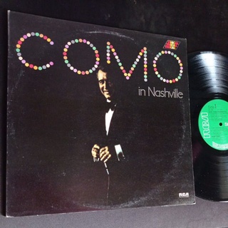 แผ่นเสียง 12 นิ้วPerry Como นักร้องยอดนิยมในอดีต  ชุดin Nashville ทดลองก่อนได้ครับ