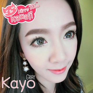 คอนแทคเลนส์ Kitty kawaii รุ่น Kayo gray