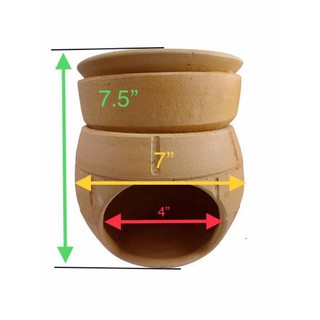 บ้านแอร์ดินเผา 7"/7.5"แกสบี้ เม่นแคระ (จำกัด 2 ชิ้นต่อ 1ออร์เดอร์นะคะ)