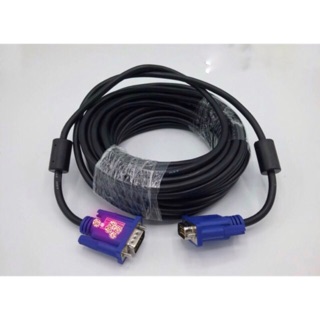 สายต่อ Vga 5 m m/m 15 pinสายใหญ่ คุณภาพ ดี เยี่ยม ใช้ต่อกับ คอมพิวเตอร์ โปรเจ็ตเตอร์  ทีวี port vga