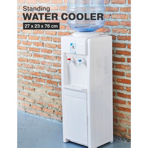 GESTREO เครื่องกดน้ำร้อน-น้ำเย็น ตู้กดน้ำดื่ม แบบตั้งพื้น ตู้น้ำเย็น ตู้น้ำร้อน Hot &amp; Cold Water Dispenser p9as