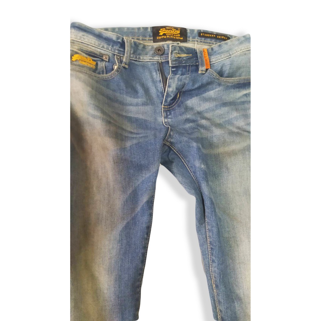 superdry copper denim classic jeans