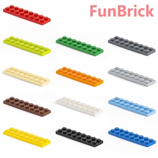 [Funbrick] บล็อคตัวต่อของเล่น 2x8 3034 สไตล์คลาสสิก DIY 50 ชิ้น