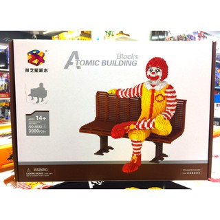 ตัวต่อ เลโก้นาโน nanoblock size ใหญ่จัมโบ้ MC DONALD