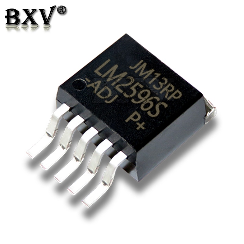 10 ชิ้น/ล็อต LM2596S-ADJ LM2596 LM2596S TO-263-5 LM2596S-5.0 LM2596S LM2596SX-5.0 LM2596SX-ADJ วงจรร