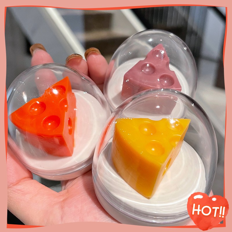 [พร้อมส่ง]🧀 SHE LOVES ลิปบาล์ม ลิปชีส ลิปเปลี่ยนสี ลิปบำรุงปาก สไตล์เกาหลี [ดังมากใน Tiktok] Sweet C