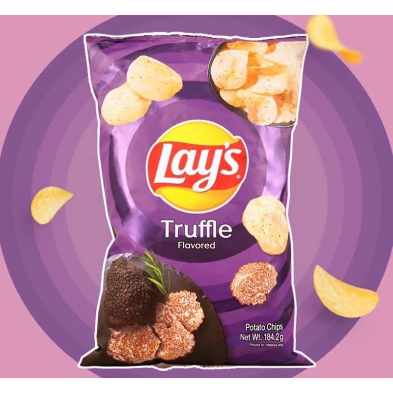 พร้อมส่ง - เลย์ รสทรัฟเฟิล (Lays Truffle) ขนาด 100 กรัม