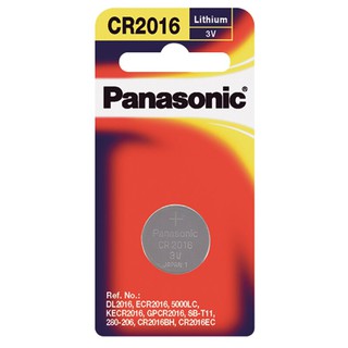 ถ่านกระดุมลิเธี่ยม Panasonic CR-2016PT/1B/Panasonic CR-2016PT / 1B lithium battery