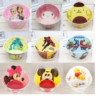 Myimageshop_ถ้วยเมลามีนเด็ก ชามข้าวเด็กลายการ์ตูน