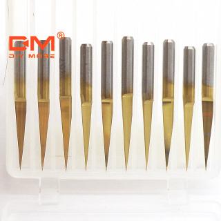 DIYMORE  3.175mm เครื่องมือแกะสลัก PCB router bits 3.175 มม. 10 องศา 0.1 มม. 1ชิ้น