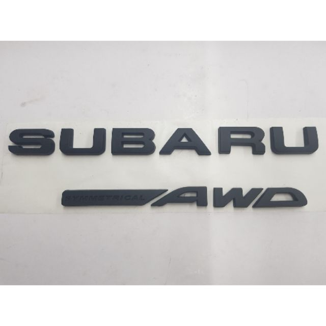 Logo Symmetrical Awd ของรถ Subaru