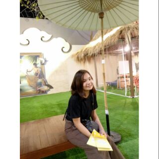 กางเกงแต่งจีบ ผูกโบว์