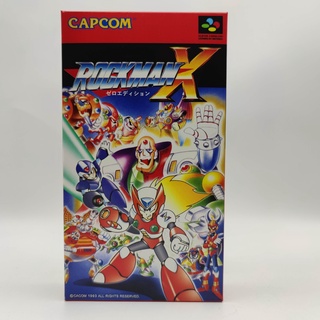 Rockman X - ZERO Edition game hack rom MEGAMAN X SFC SNES NEW REPRO