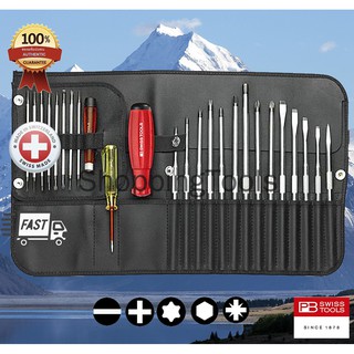 ไขควงชุดใหญ่ PB Swiss Tools รวม 25 ชิ้น 31 หัวไขควง รุ่น PB 8515