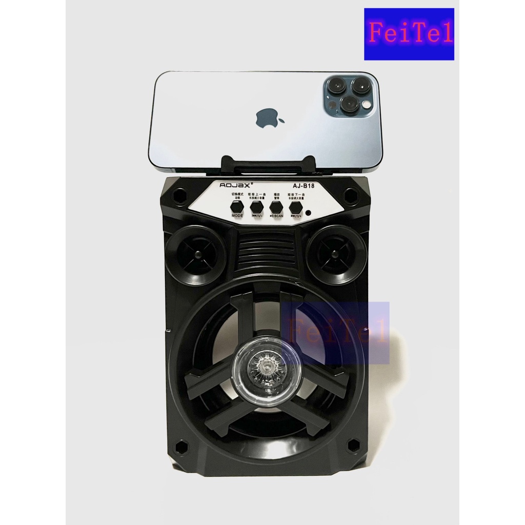 ลำโพง Bluetooth ไร้สาย, ซับวูฟเฟอร์ (รองรับไมโครโฟน, บลูทู ธ , USB, การ์ด TF, วิทยุ) ลำโพง Bluetooth พกพา, ไฟ LED สีสันส