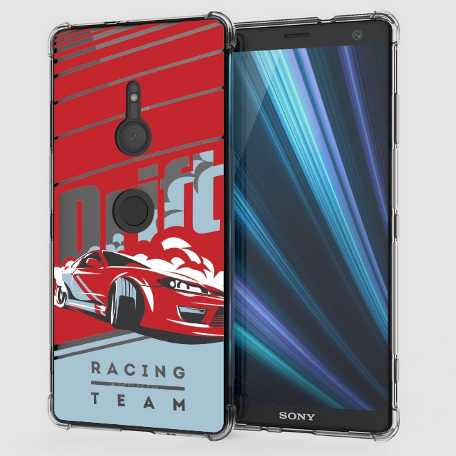 เคส สำหรับ Sony Xperia XZ3 Anti-Shock Protection TPU Case [Racing Team]