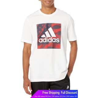 Adidasเสื้อยืดผู้ชาย Adidas Mens Americana Cotton Graphic T-Shirt AdidasMens Womens T-shirts