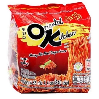 มาม่าออเรียลทัลคิทเช่น บะหมี่กึ่งสำเร็จร 85กรัม แพค4ซอง