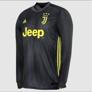 เสื้อกีฬาแขนยาว ลายทีม Juventus 3rd 2018/19