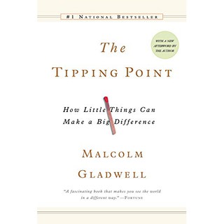 (New) Tipping Point : How Little Things Can Make a Big Difference -- Paperback หนังสือภาษาอังกฤษมือหนึ่ง