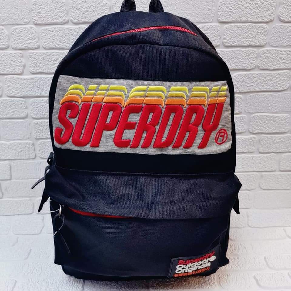 Superdry กระเป๋าเป้สะพายหลัง แฟชั่นสําหรับผู้ชาย และผู้หญิง