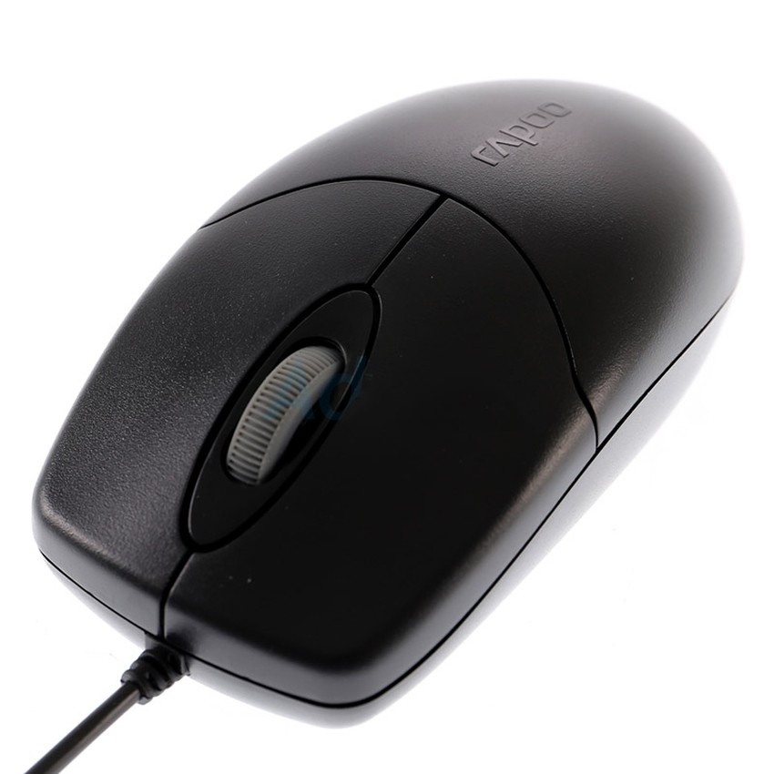 RAPOO USB Optical Mouse (MSN1020-BK) Black