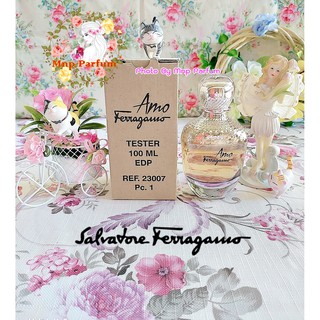 Salvatore Ferragamo Amo Eau De Parfum For Women 100 ml. ( Tester Box ) .