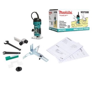 ทริมเมอร์ไฟฟ้า M3700B Makita มากีต้า 530 วัตต์ 1/4” ขนาดหัว 66 มิล(M011-M3700B)