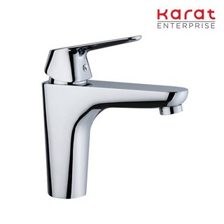 Karat Faucet ก๊อกเดี่ยวอ่างล้างหน้าแบบก้านโยก (ไม่มีป๊อบอัพ)