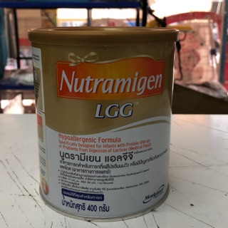 ราคา[ล็อตใหม่]Nutramigen LGG 400g หมดอายุ 07-2024