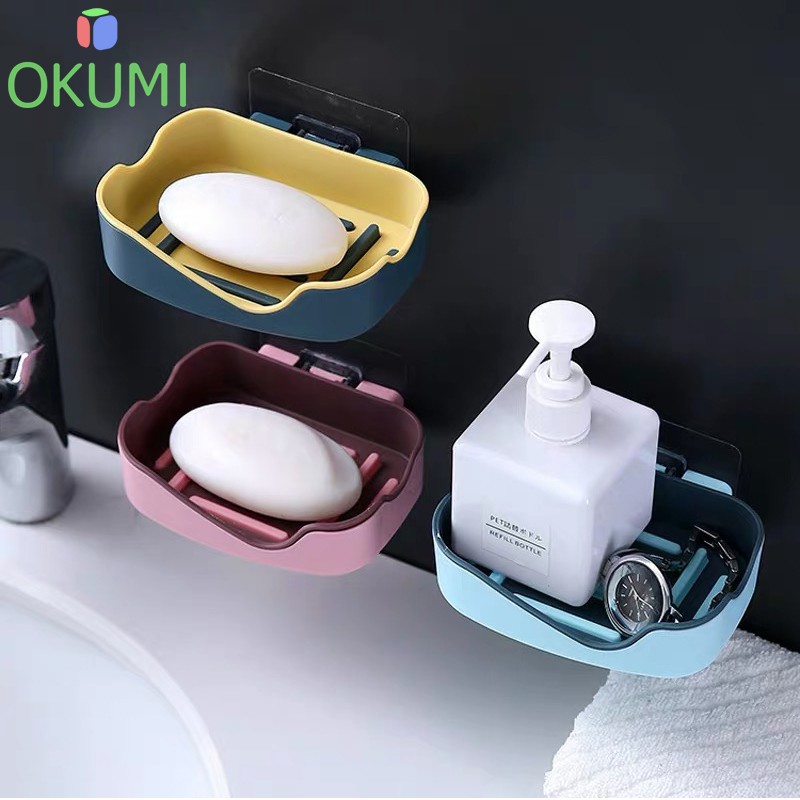 ป้ายยา! ที่วางสบู่ติดผนัง OKUMI_SHOP ไอเทมจิ๋วแต่แจ๋ว จัดห้องน้ำให้ปัง ✨